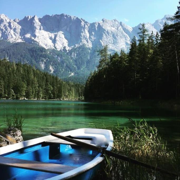 Chalet S - 5 Sterne Luxus Ferienhaus Direkt Am Eibsee Und Zugspitze Grainau Kültér fotó