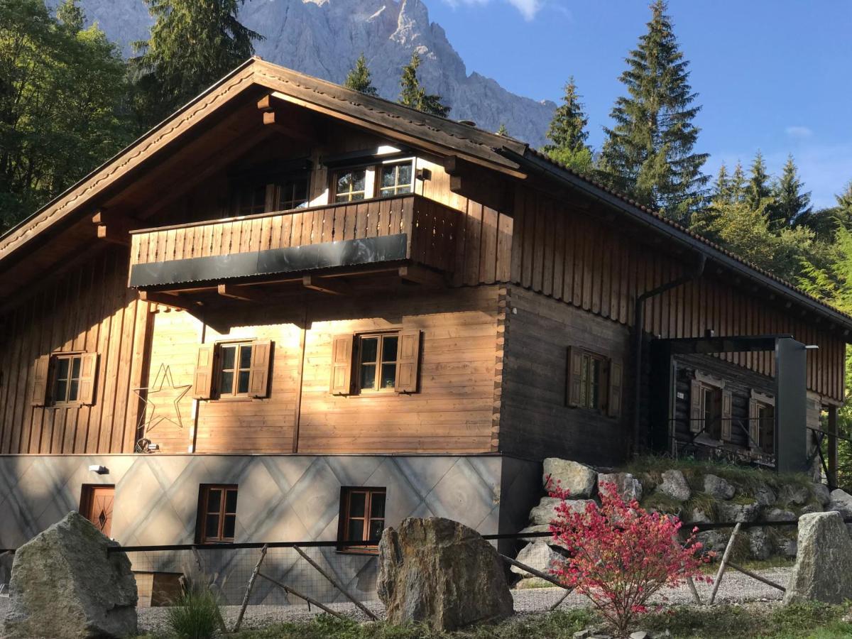Chalet S - 5 Sterne Luxus Ferienhaus Direkt Am Eibsee Und Zugspitze Grainau Kültér fotó