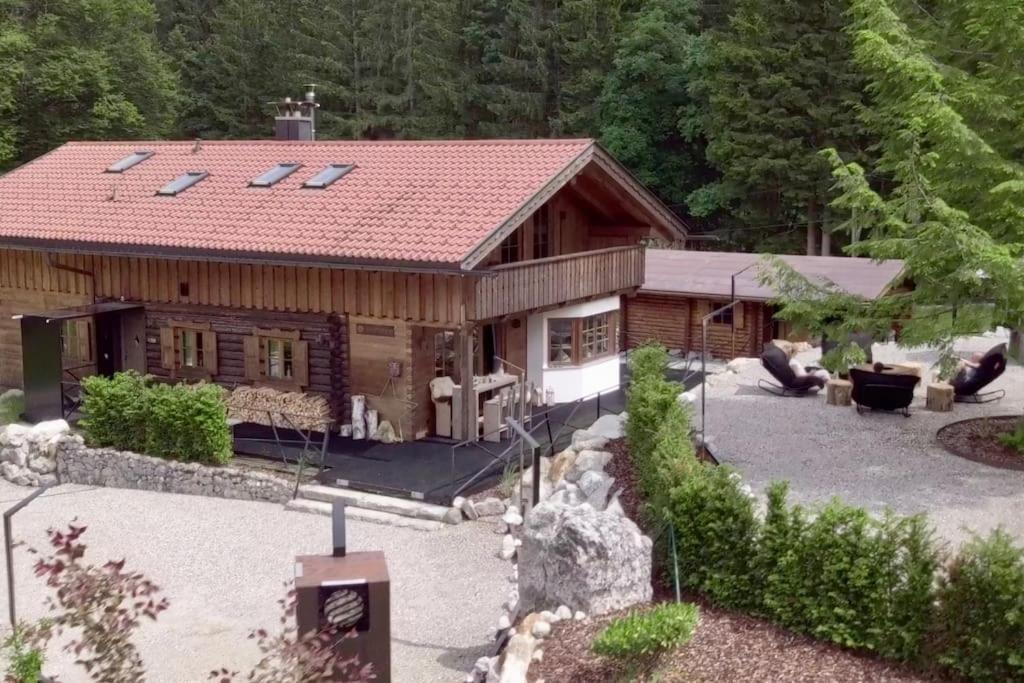 Chalet S - 5 Sterne Luxus Ferienhaus Direkt Am Eibsee Und Zugspitze Grainau Kültér fotó
